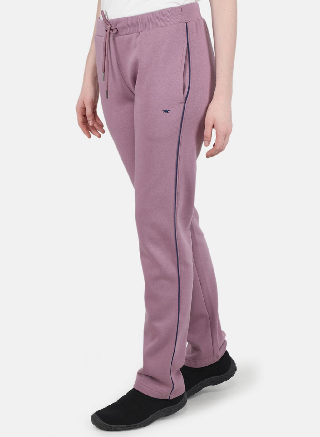 Women Purple Regular Fit Winter Lower