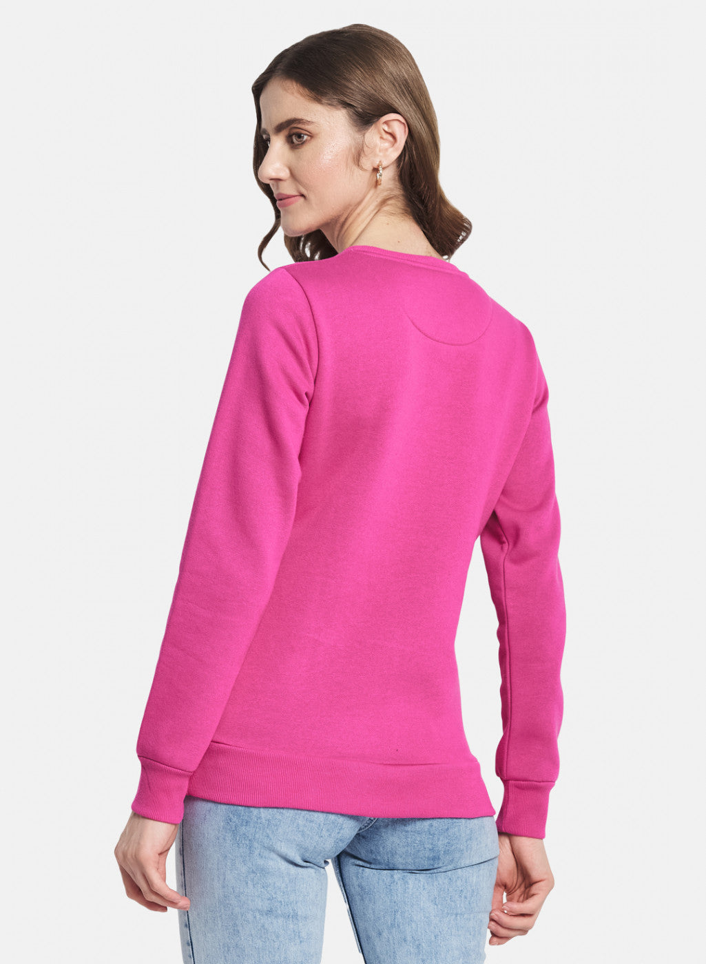 Women Pink Embroidered Sweatshirt