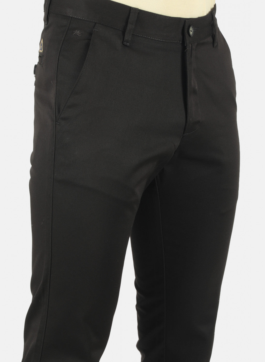 Men Olive Regular Fit Trouser