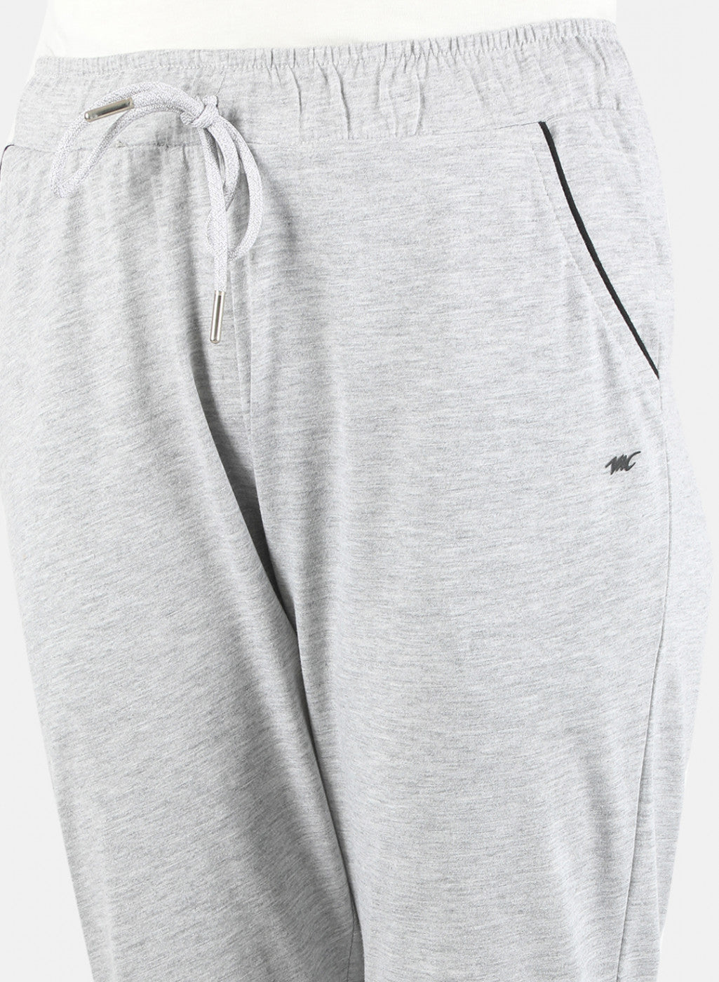 Women Grey Plain Capri