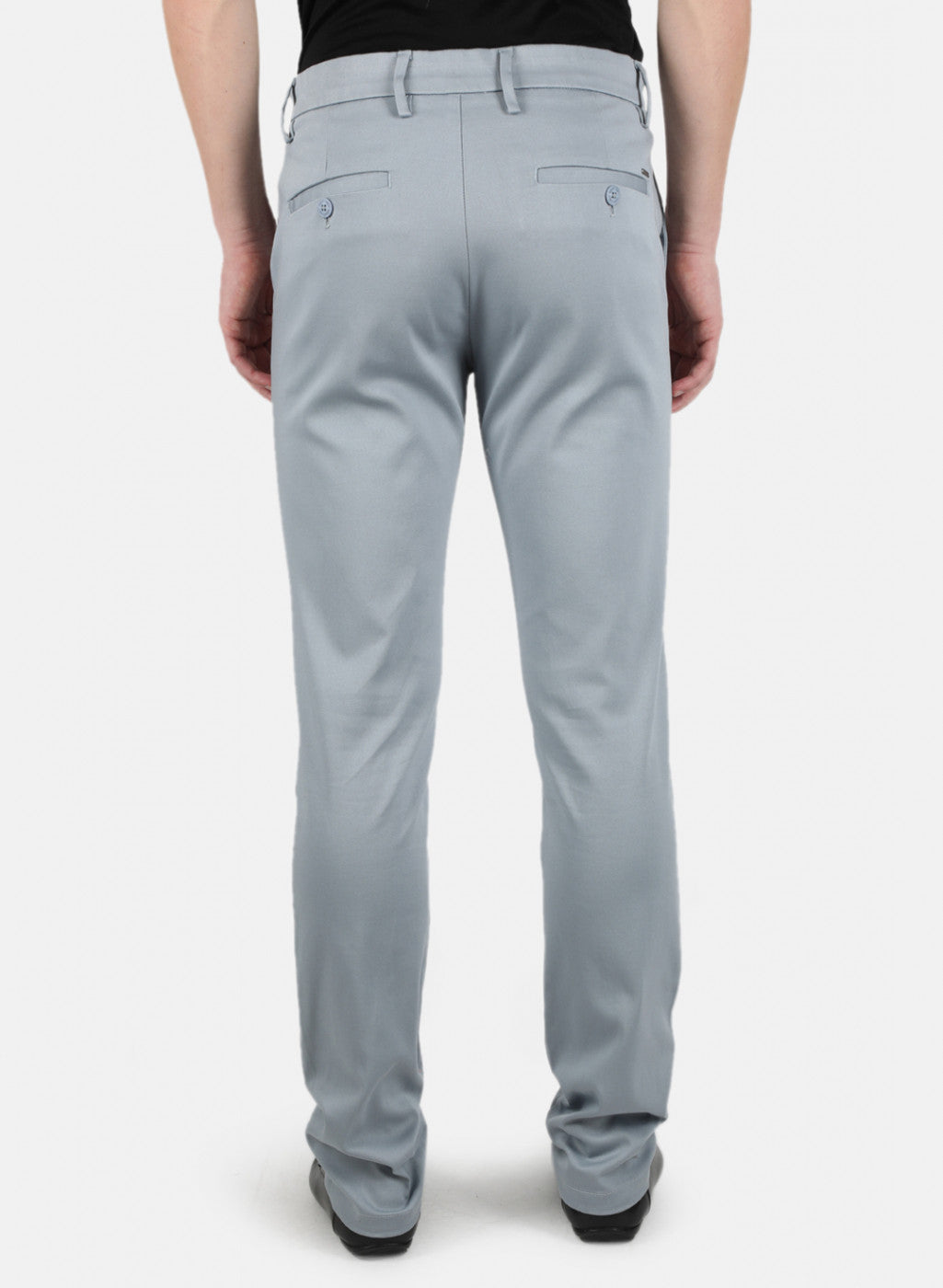 Men Blue Smart Fit Trouser