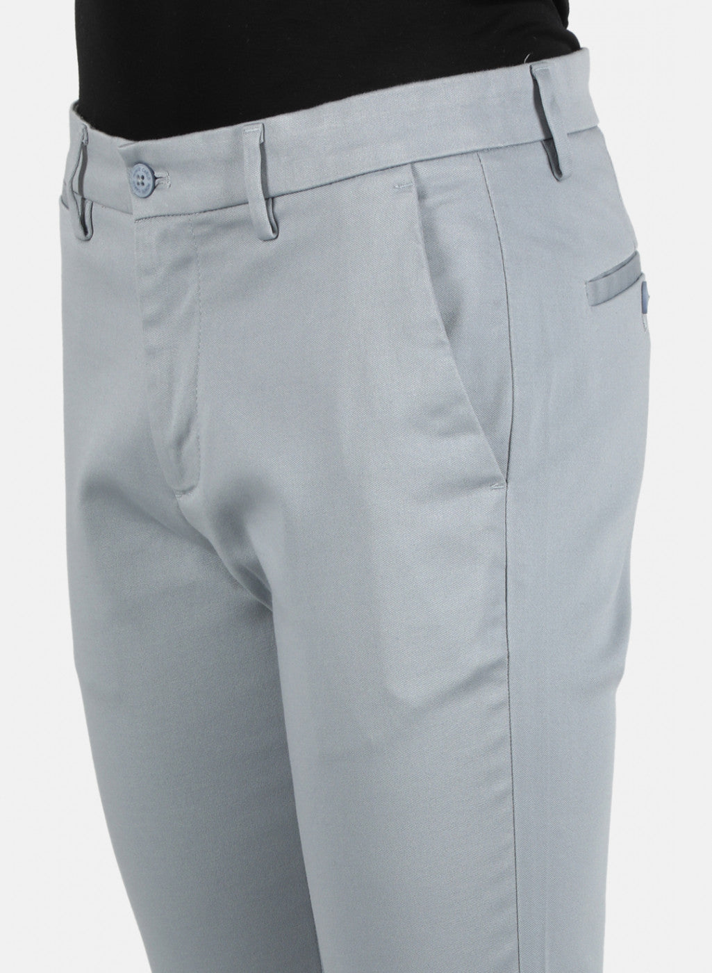 Men Blue Smart Fit Trouser