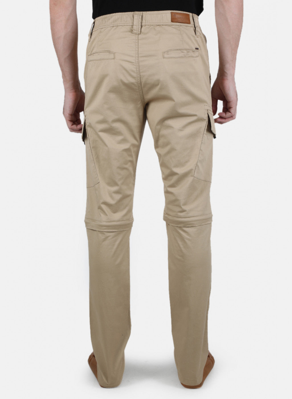 Men Khaki Smart Fit Trouser