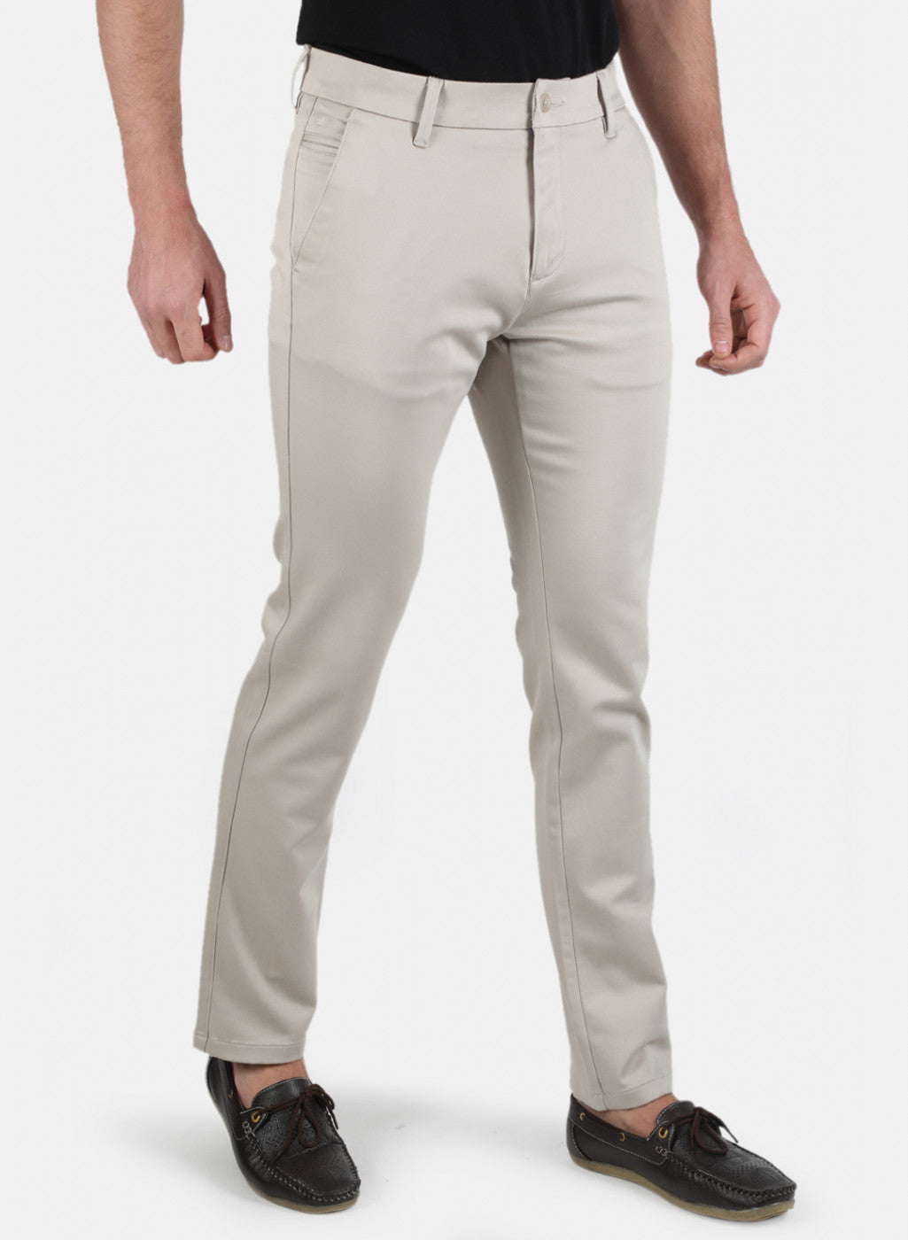 Men Grey Regular Fit Trouser