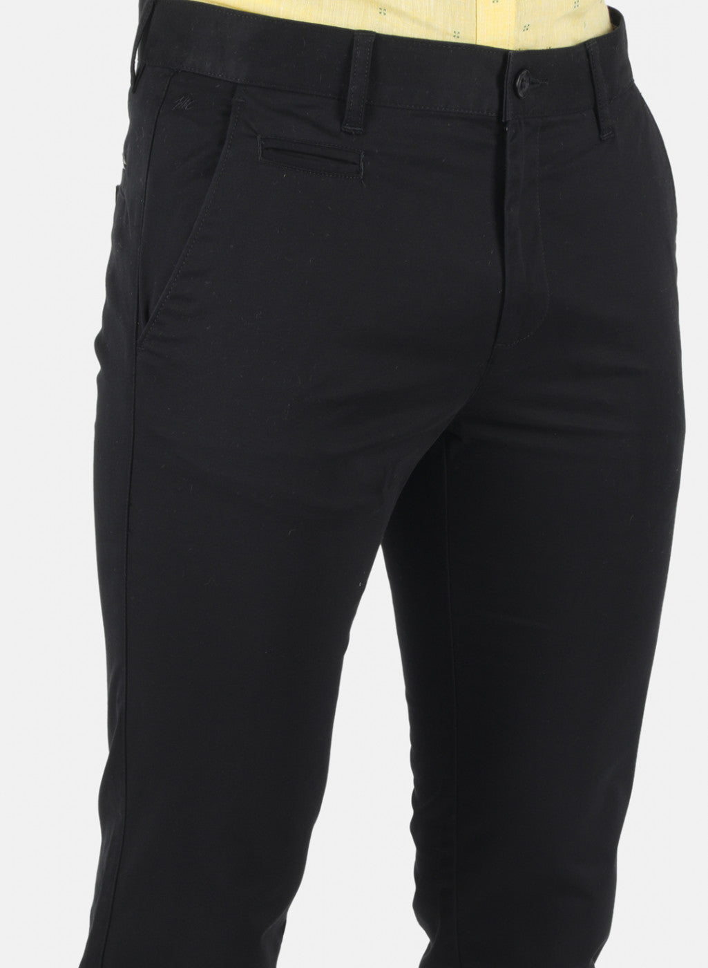 Men Black Smart Fit Trouser