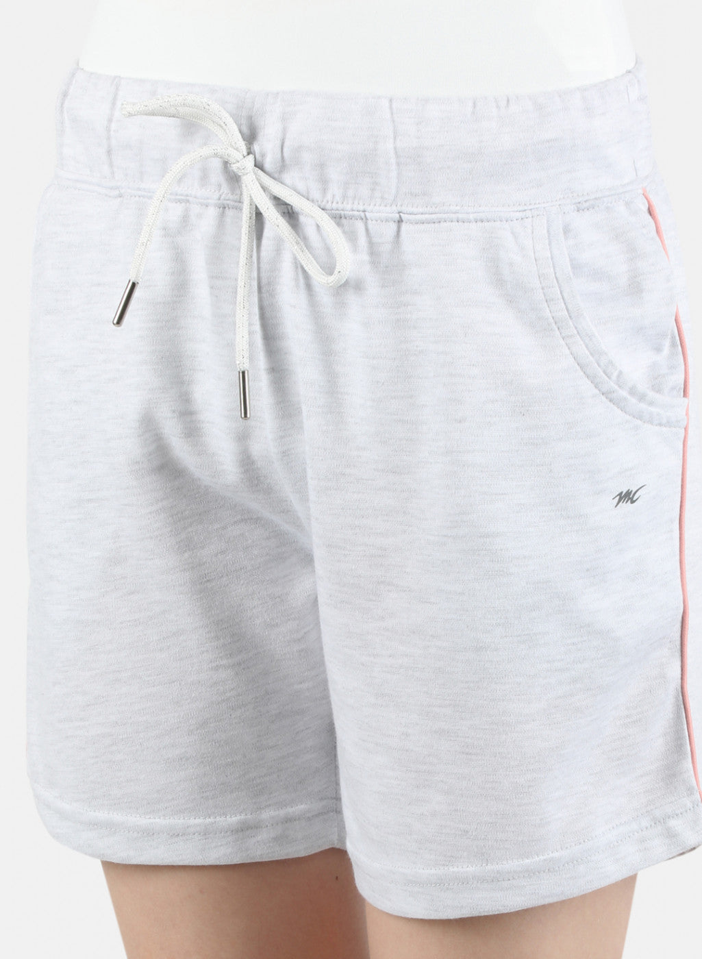 Women Grey Plain Short