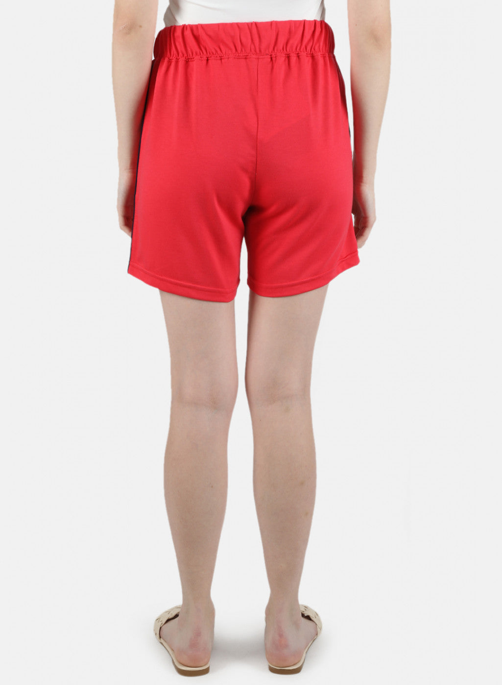 Women Pink Plain Short