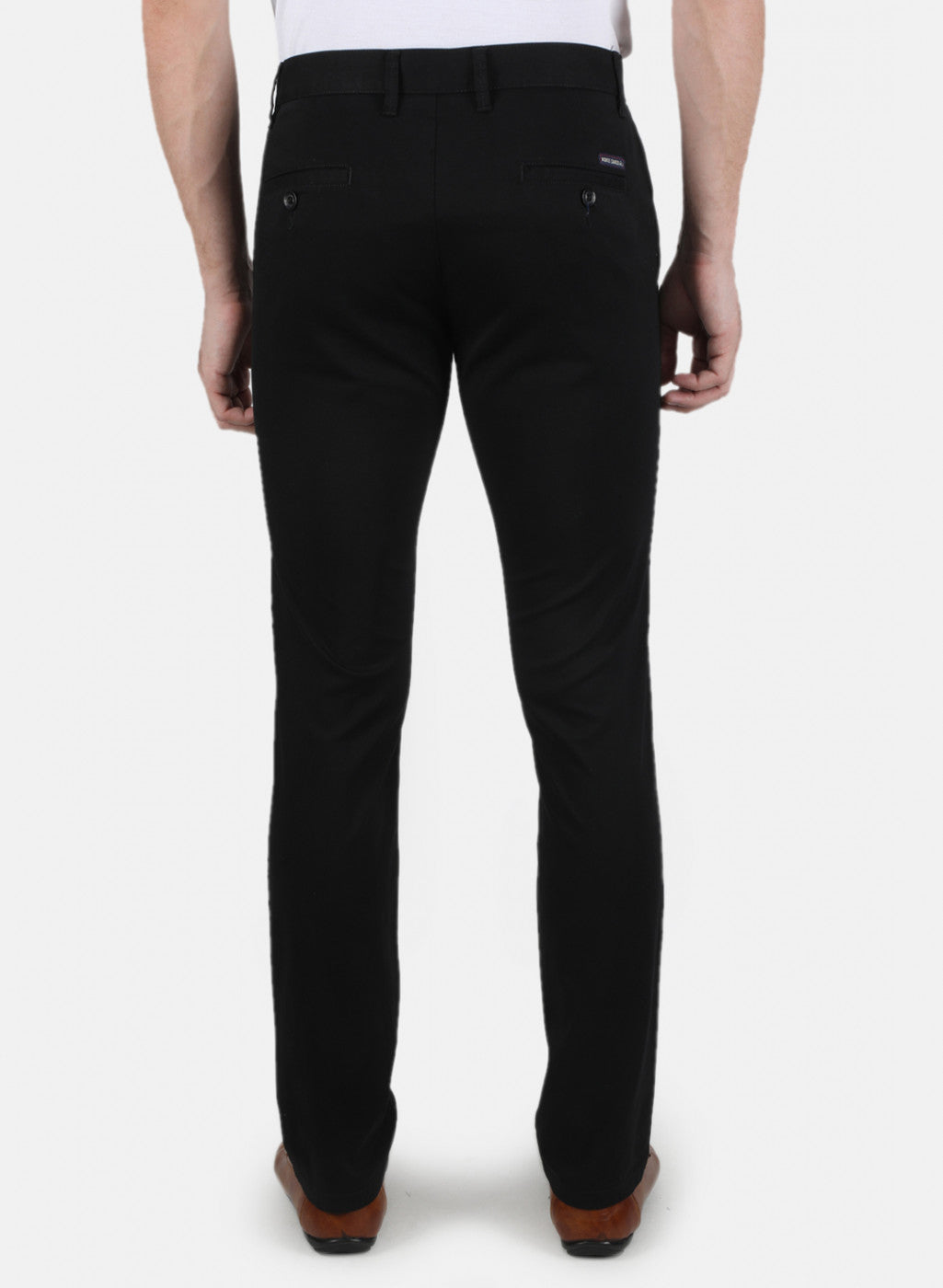 Men Black Smart Fit Trouser