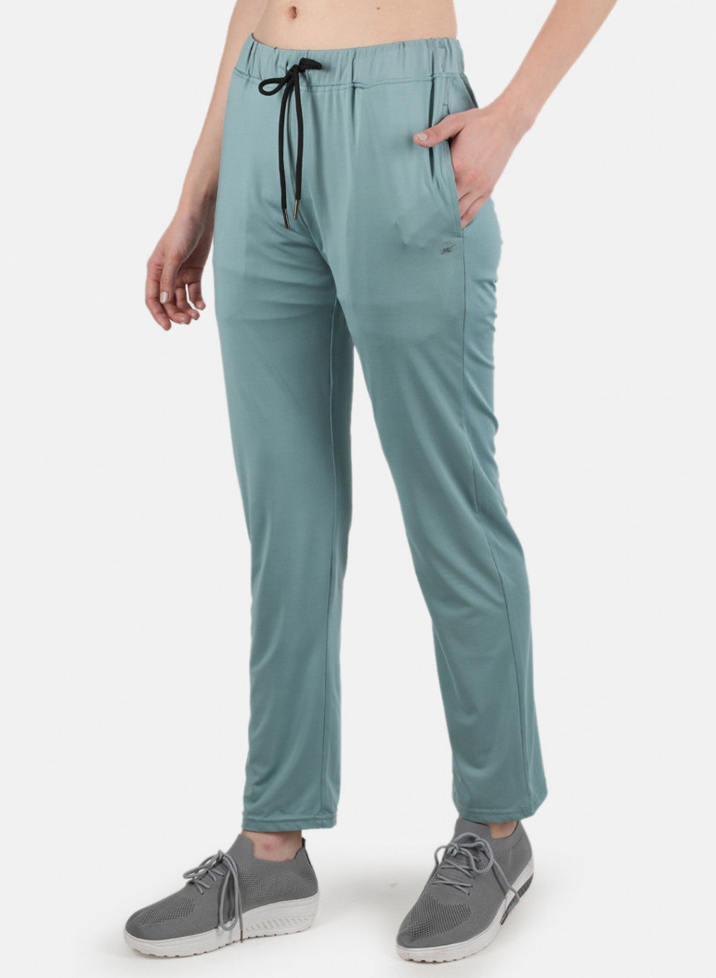 Women Green Plain Lower