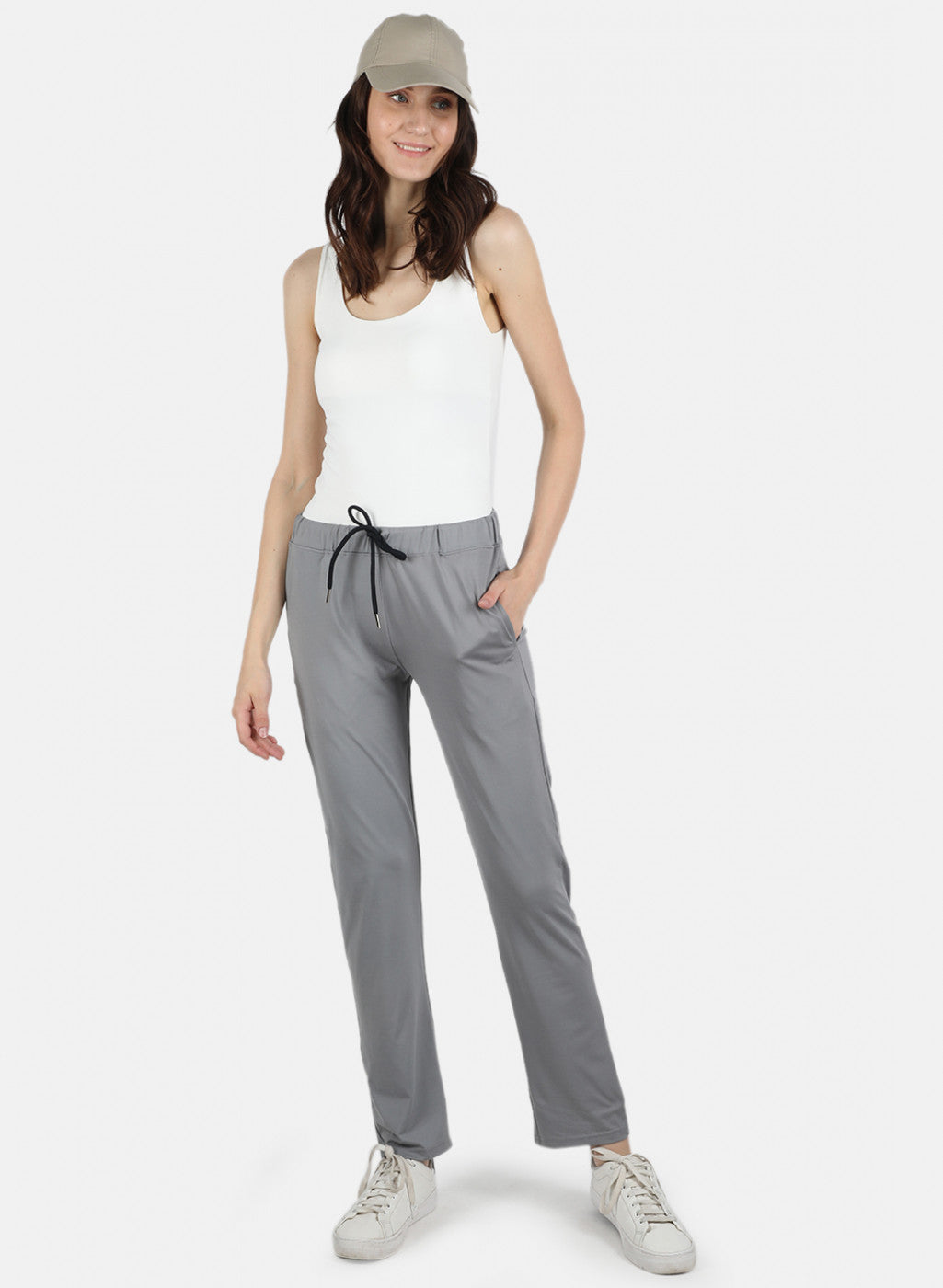 Women Grey Regular Fit Lower