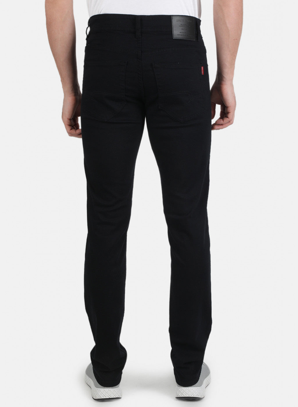 Men Black Narrow Fit Denim