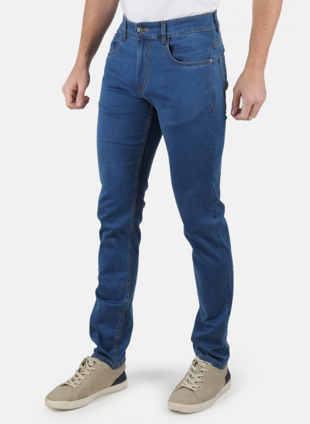 Men Blue Narrow Fit Denim