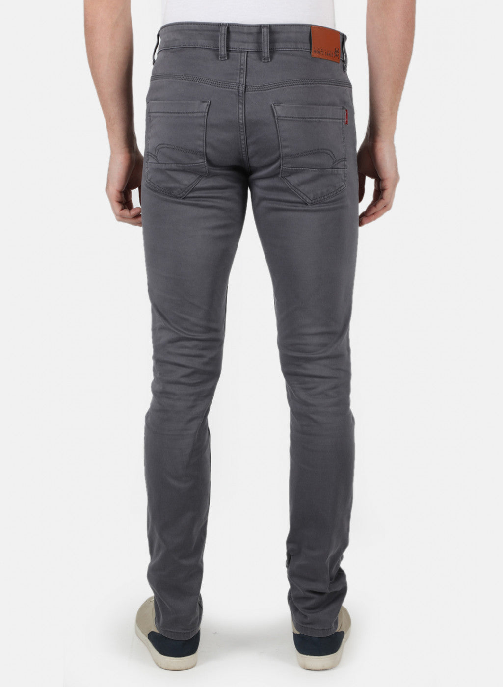 Men Grey Skinny Fit Denim