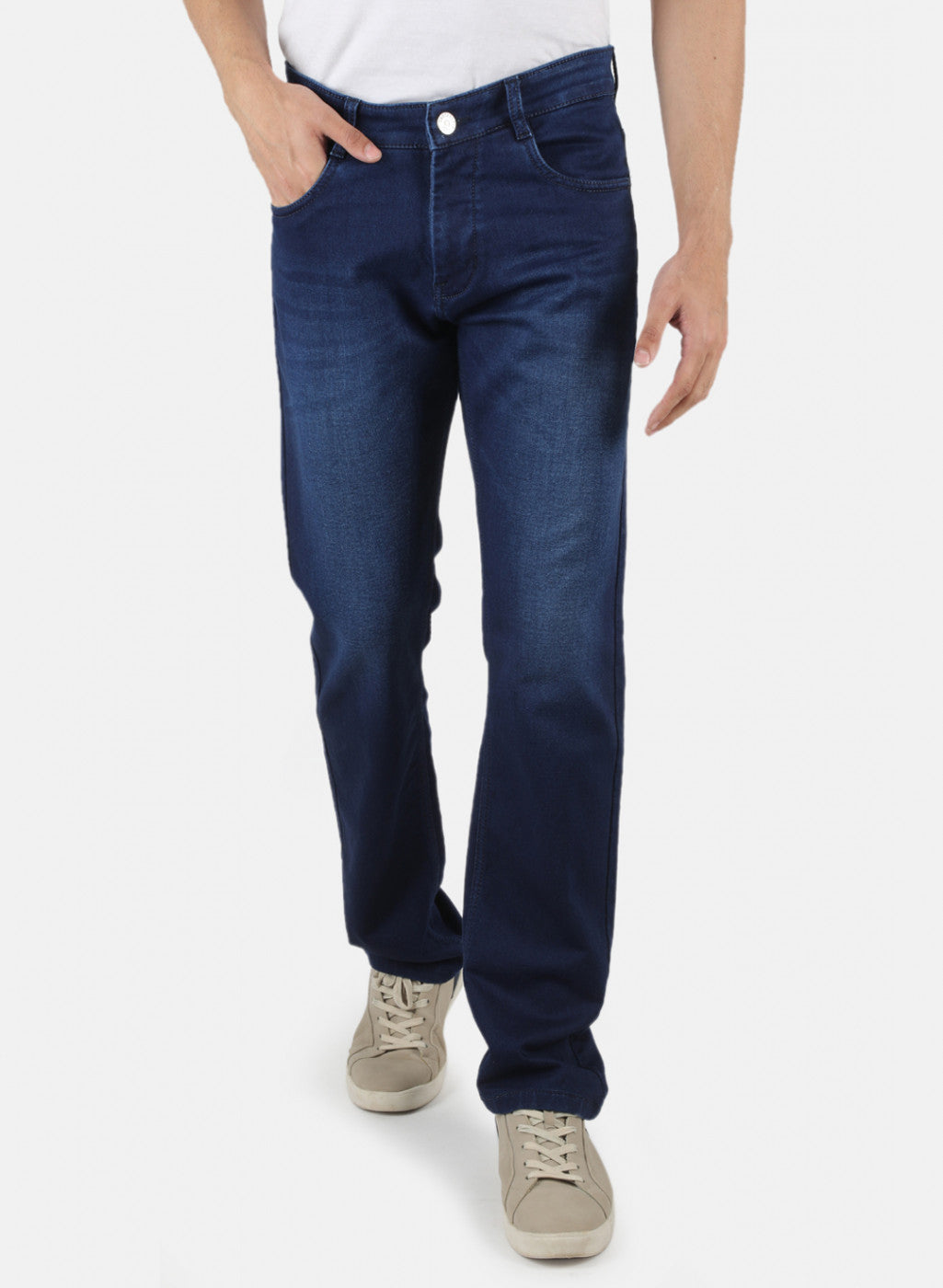 Men Blue Regular Fit Denim