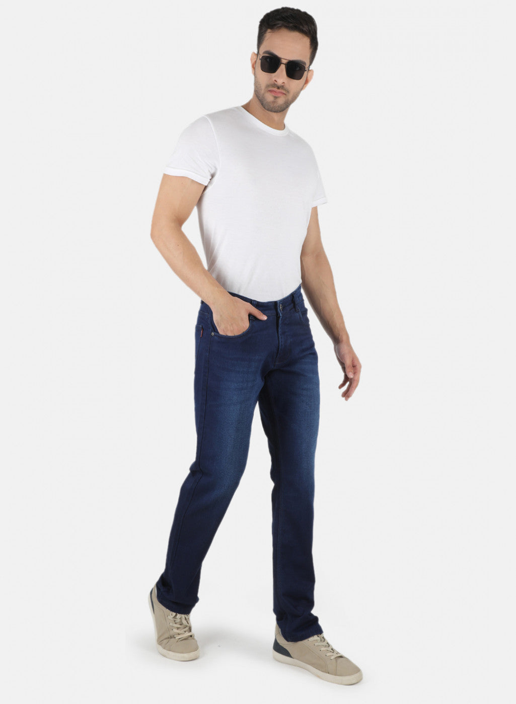 Men Blue Regular Fit Denim