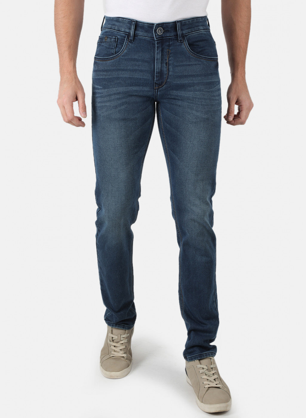 Men Blue Narrow Fit Denim