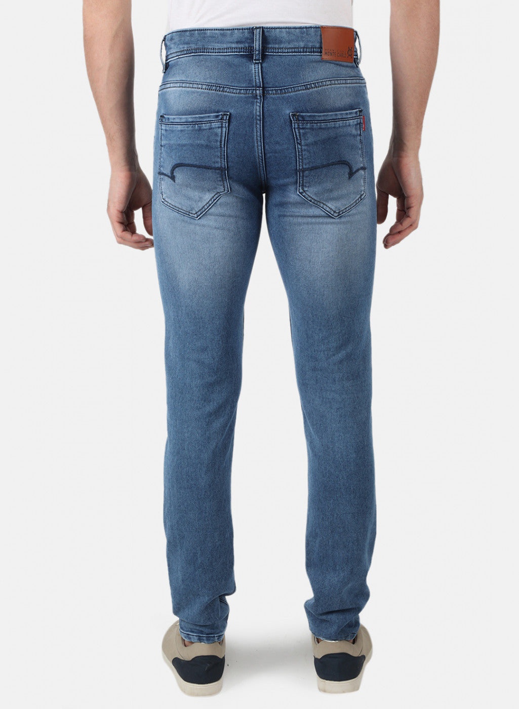 Men Blue Narrow Fit Denim