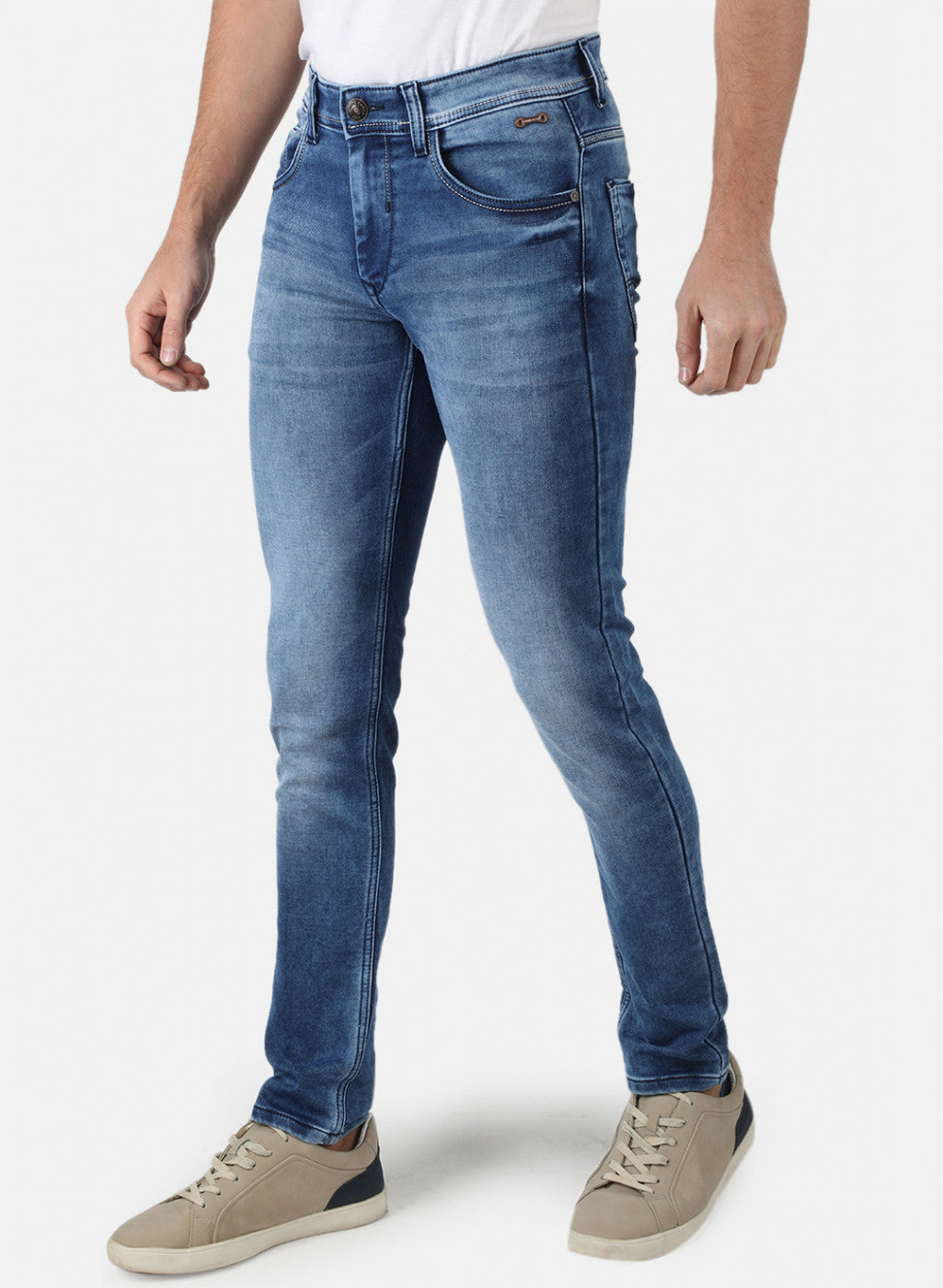 Men Blue Skinny Fit Denim