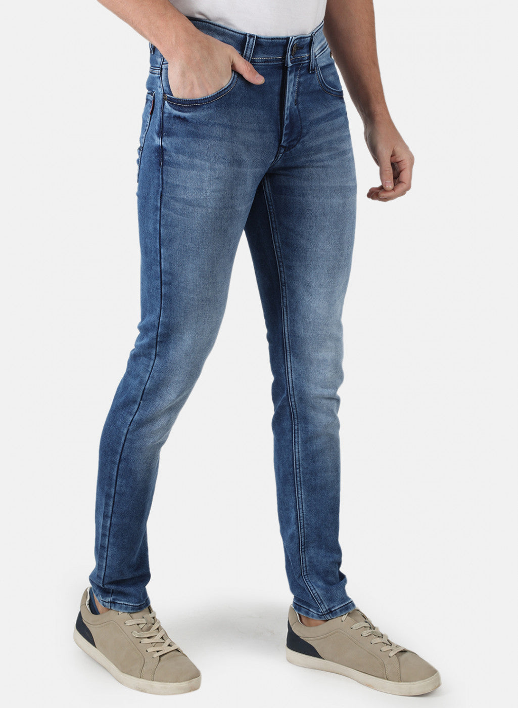 Men Blue Skinny Fit Denim