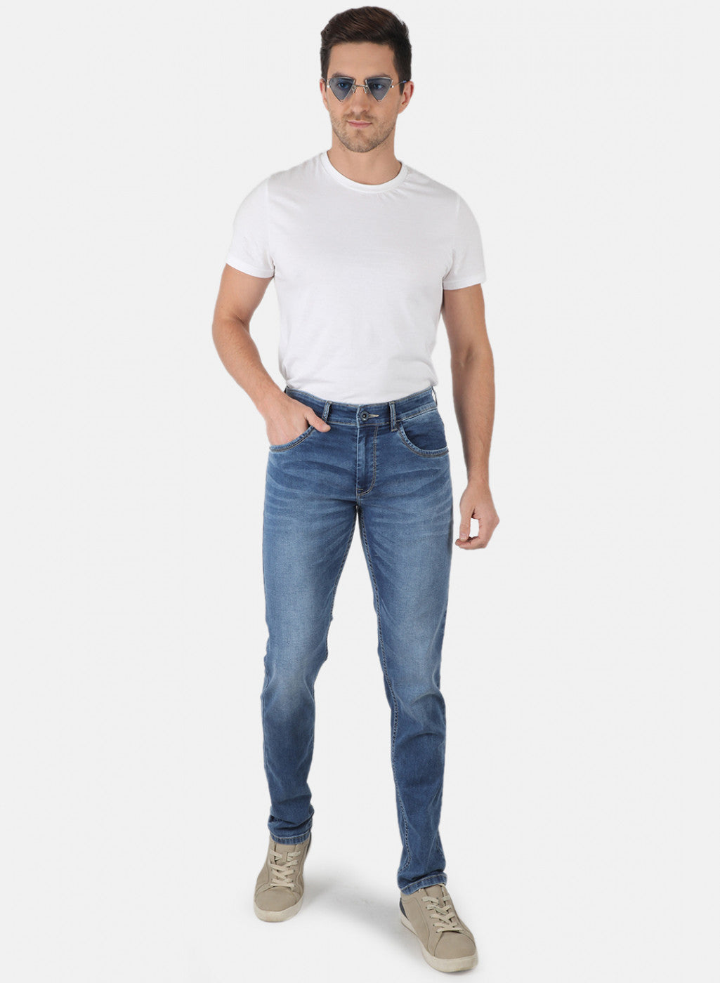 Men Blue Skinny Fit Denim