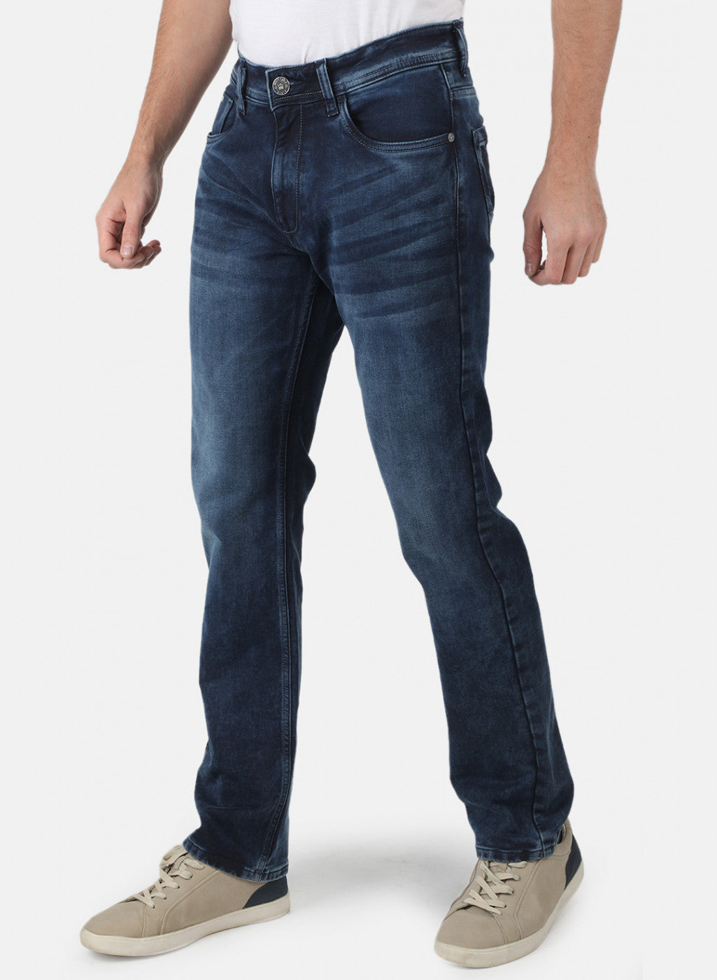 Men Blue Regular Fit Denim