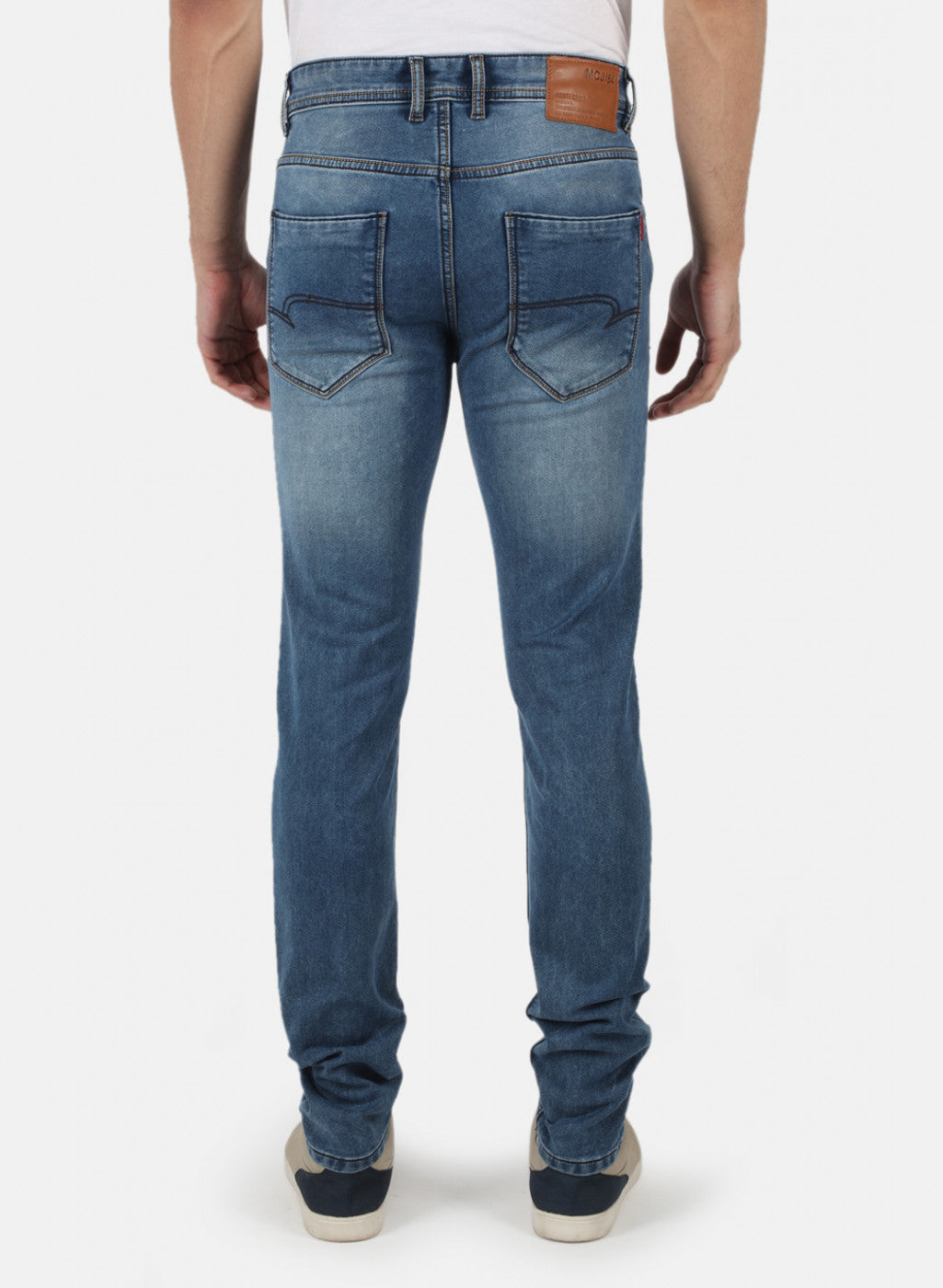 Men Blue Narrow Fit Denim