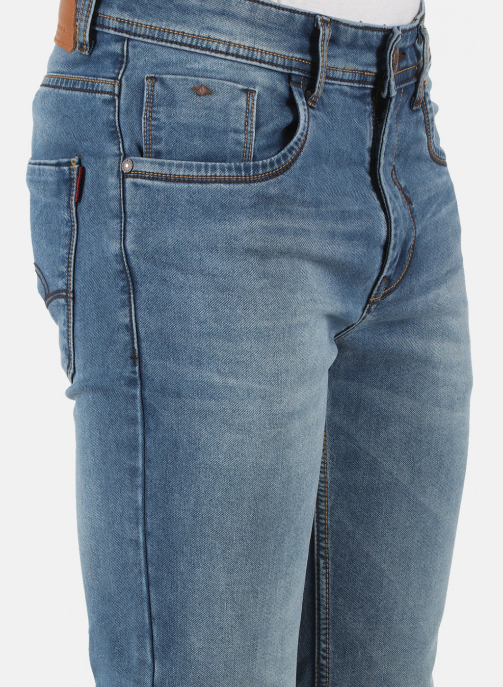 Men Blue Narrow Fit Denim