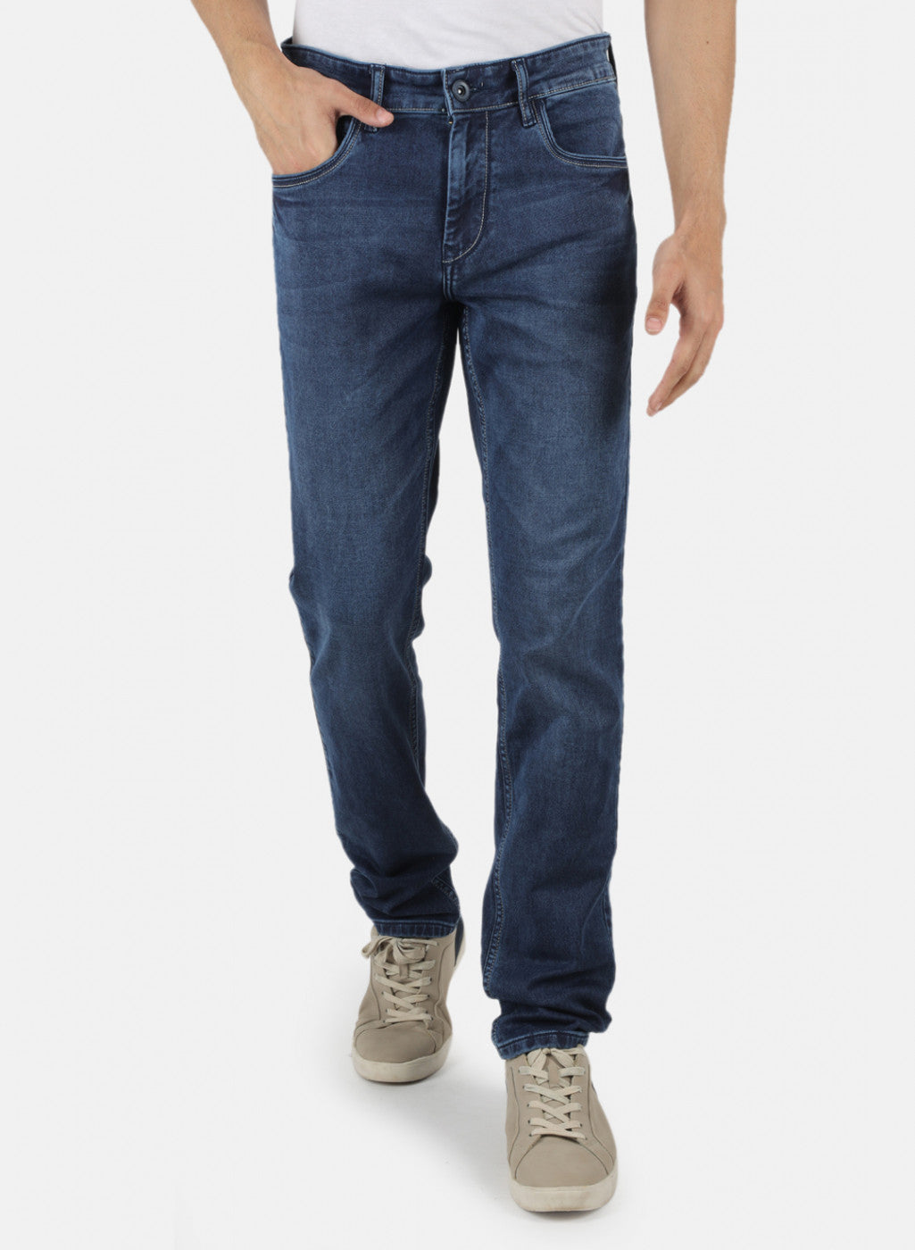 Men Blue Narrow Fit Denim