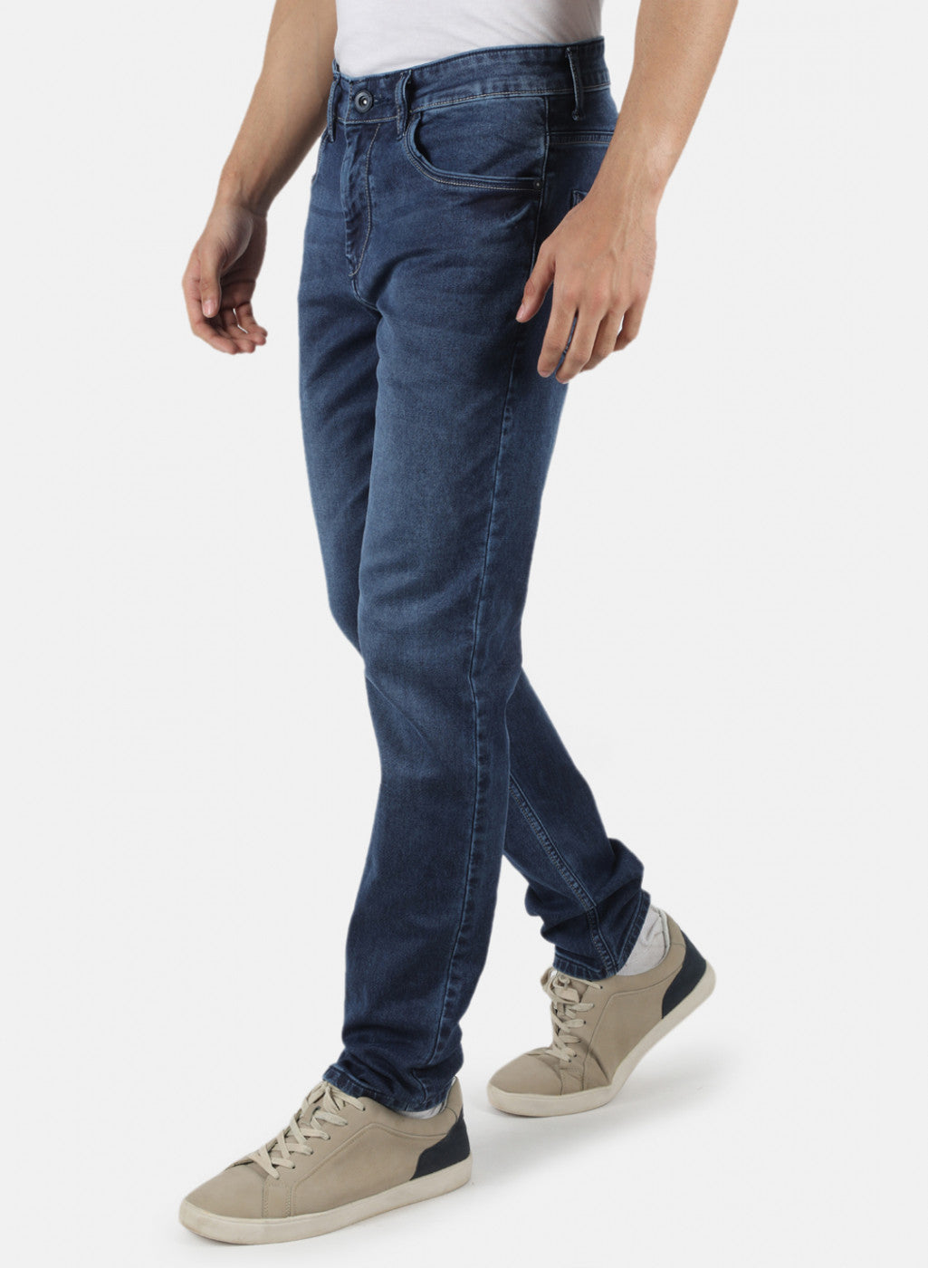 Men Blue Narrow Fit Denim