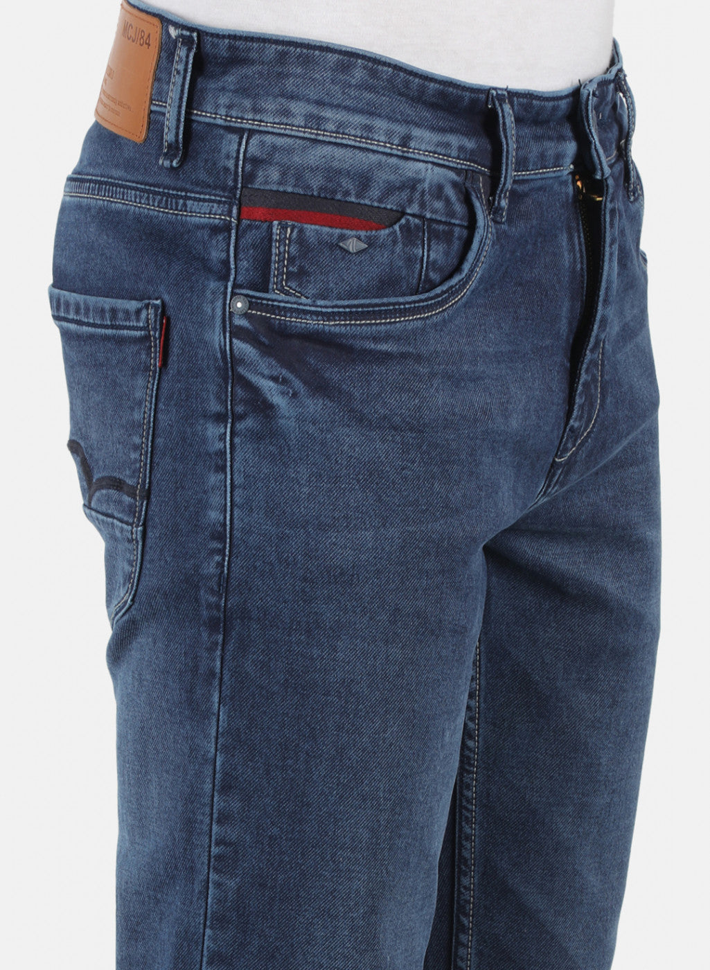 Men Blue Narrow Fit Denim