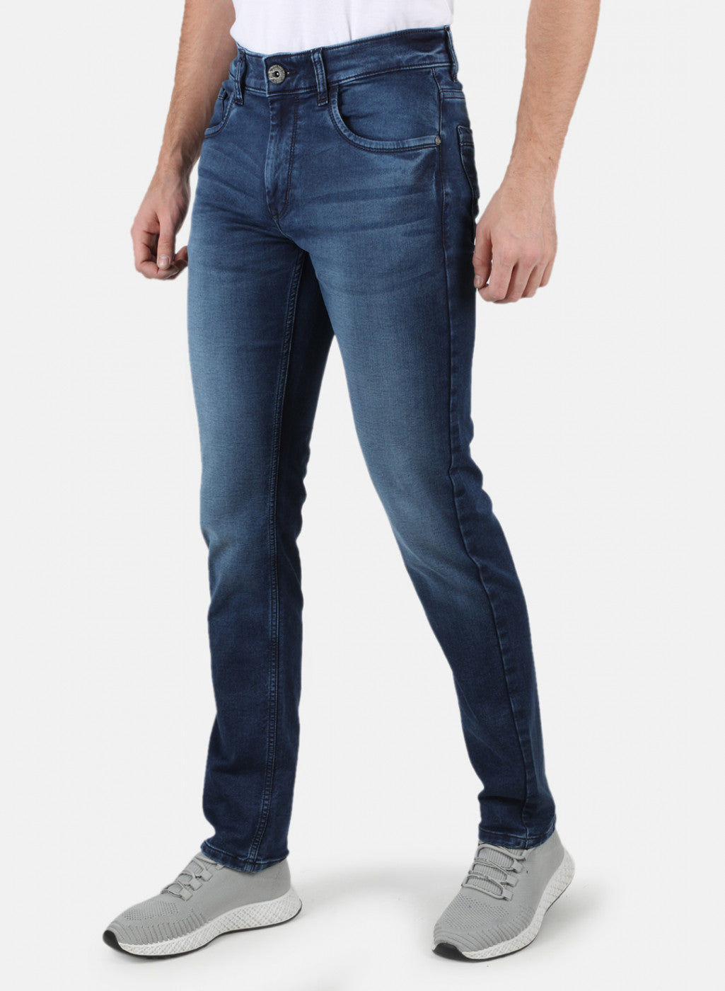 Men Blue Narrow Fit Denim