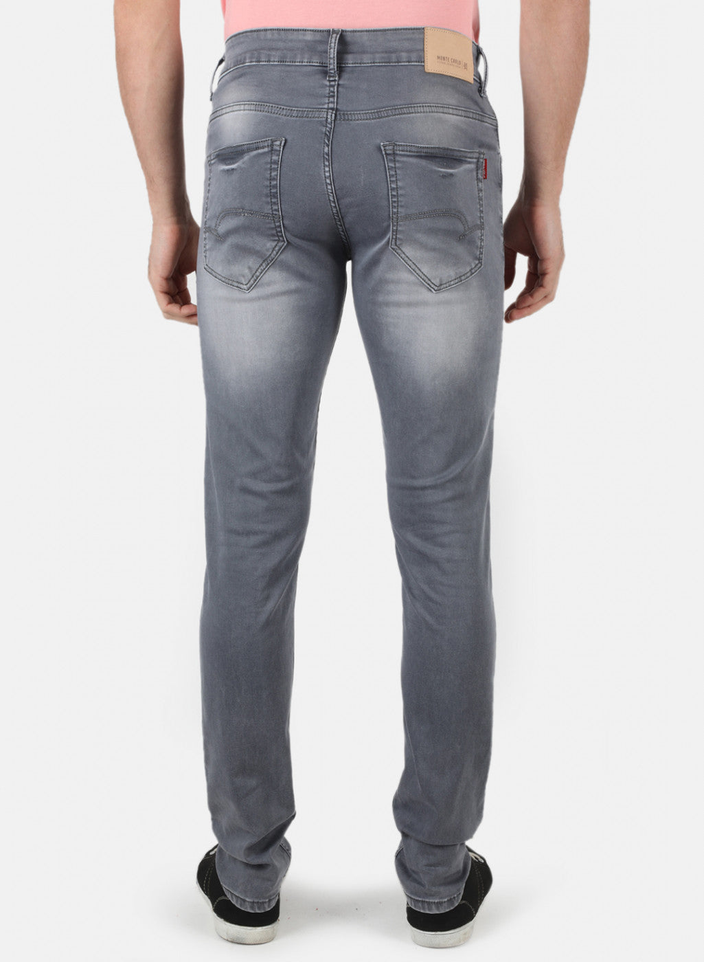 Men Grey Skinny Fit Denim