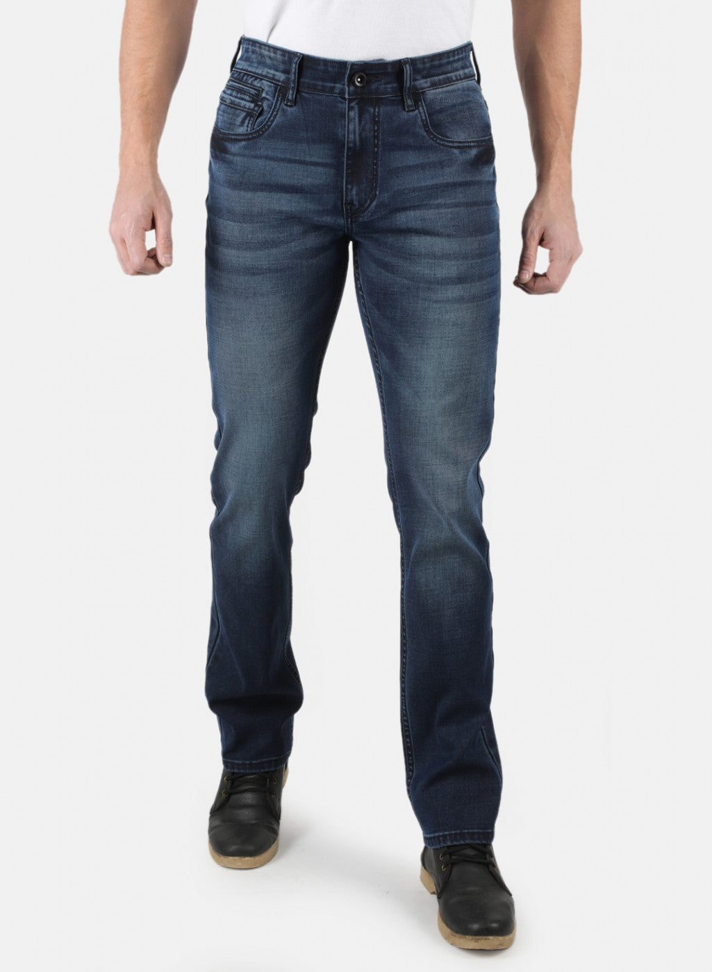 Men Blue Regular Fit Denim