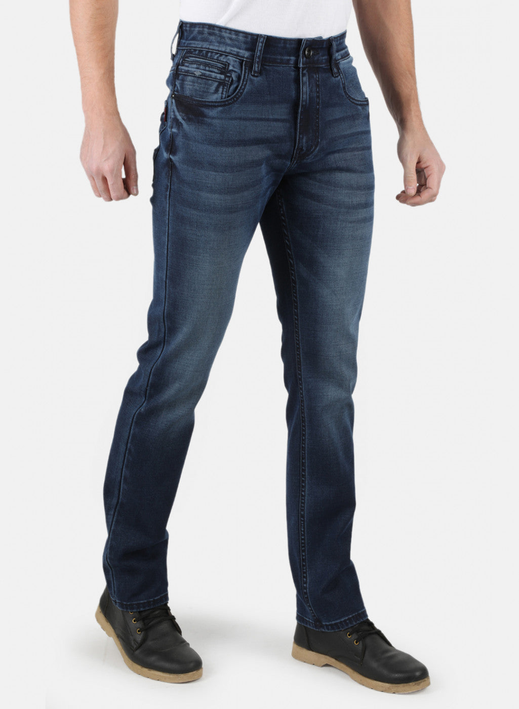 Men Blue Regular Fit Denim