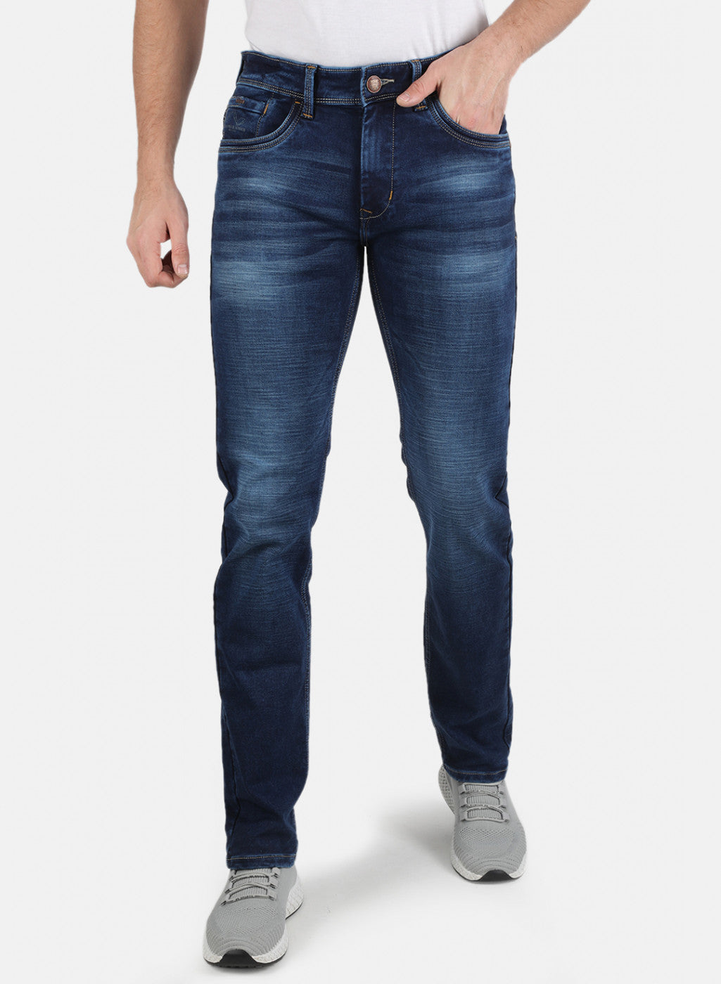 Men Blue Narrow Fit Denim