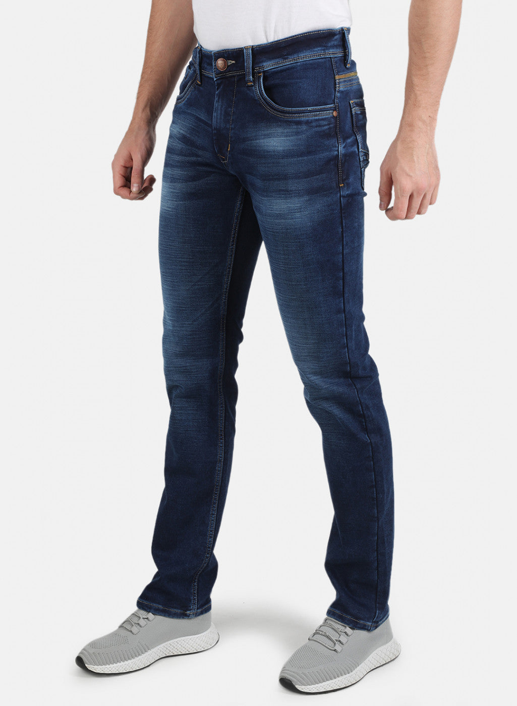 Men Blue Narrow Fit Denim