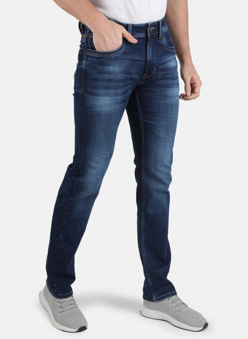 Men Blue Narrow Fit Denim