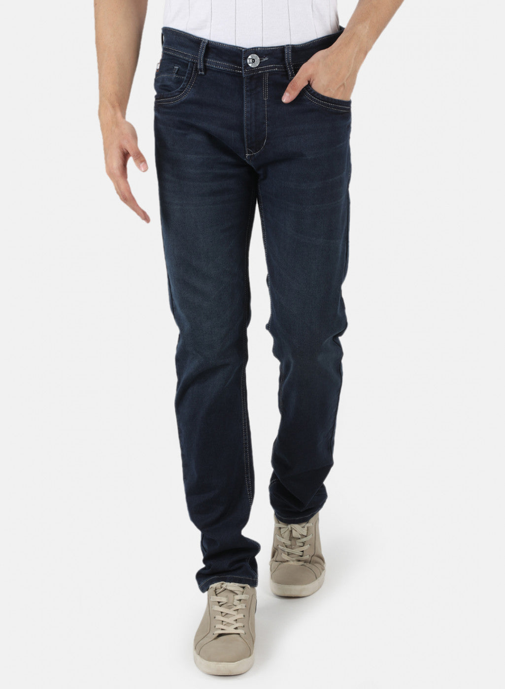 Men Blue Narrow Fit Denim