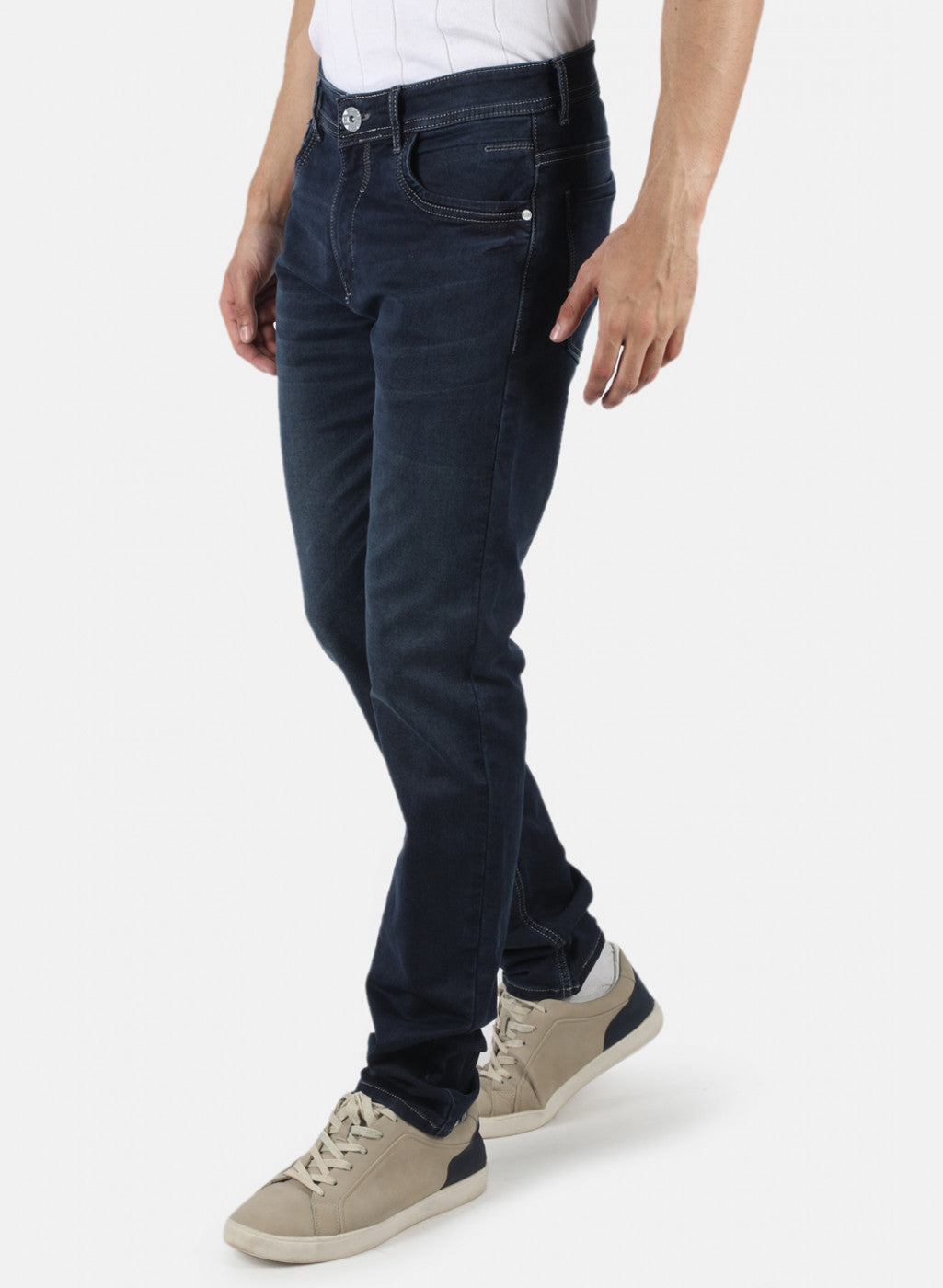 Men Blue Narrow Fit Denim