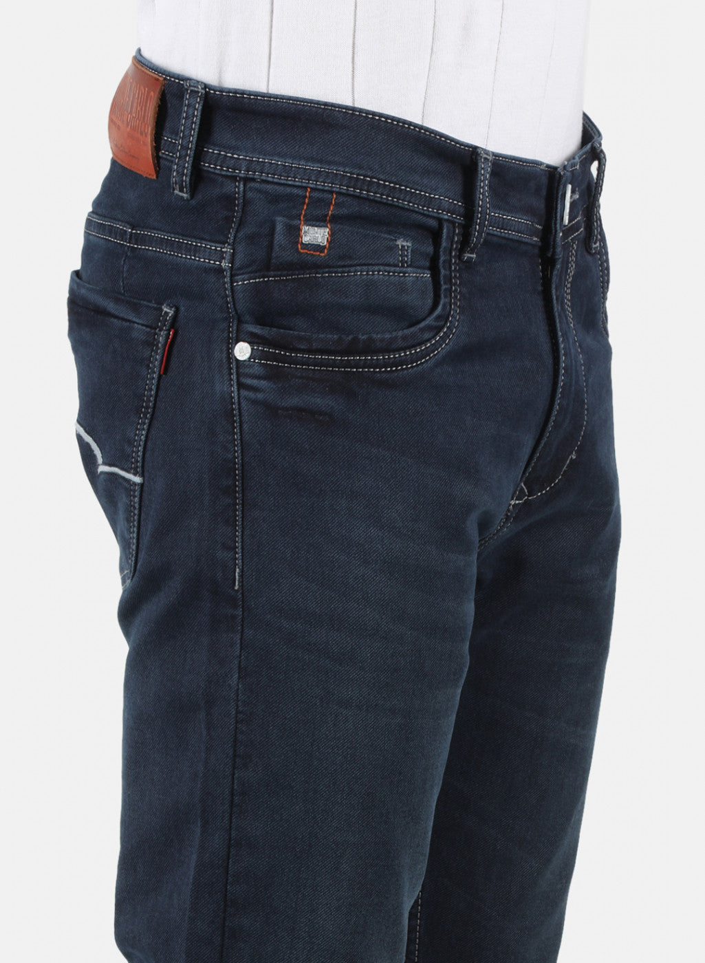 Men Blue Narrow Fit Denim