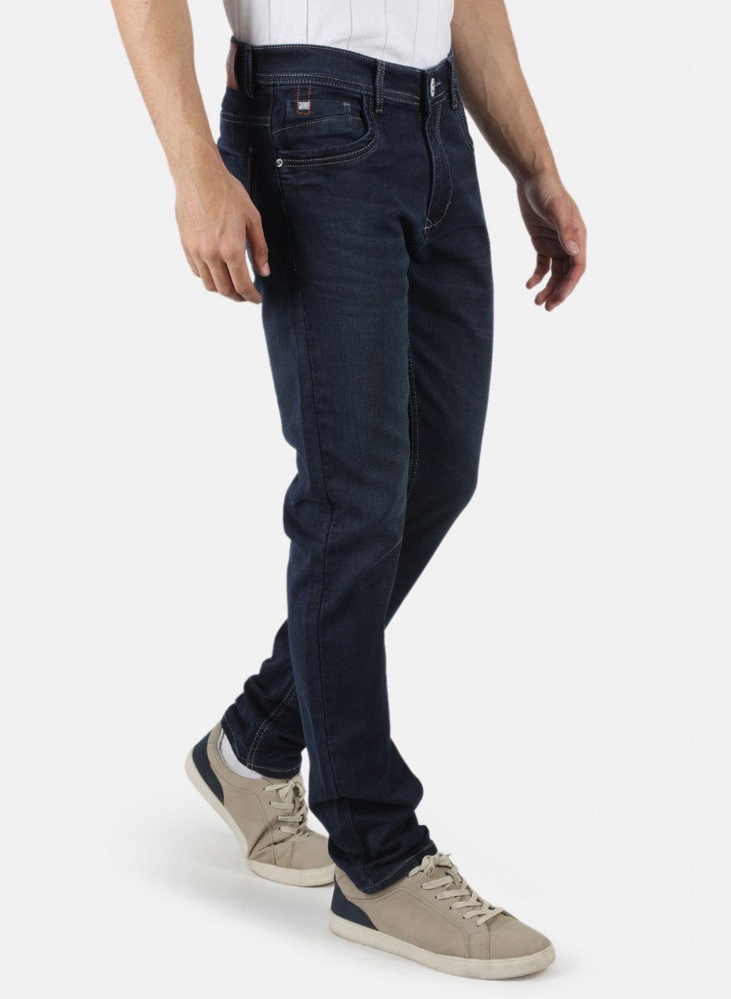 Men Blue Narrow Fit Denim