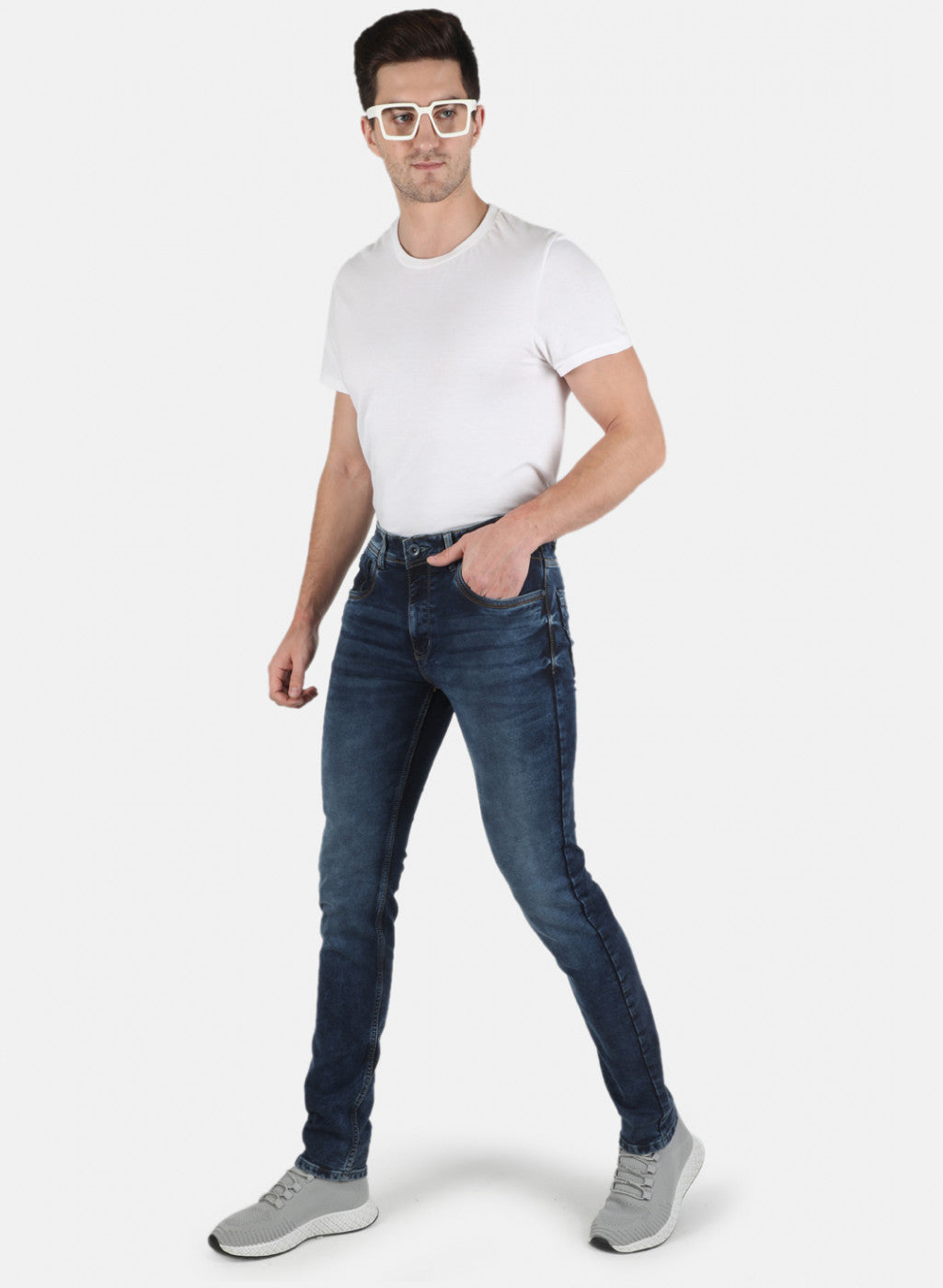 Men Blue Skinny Fit Denim