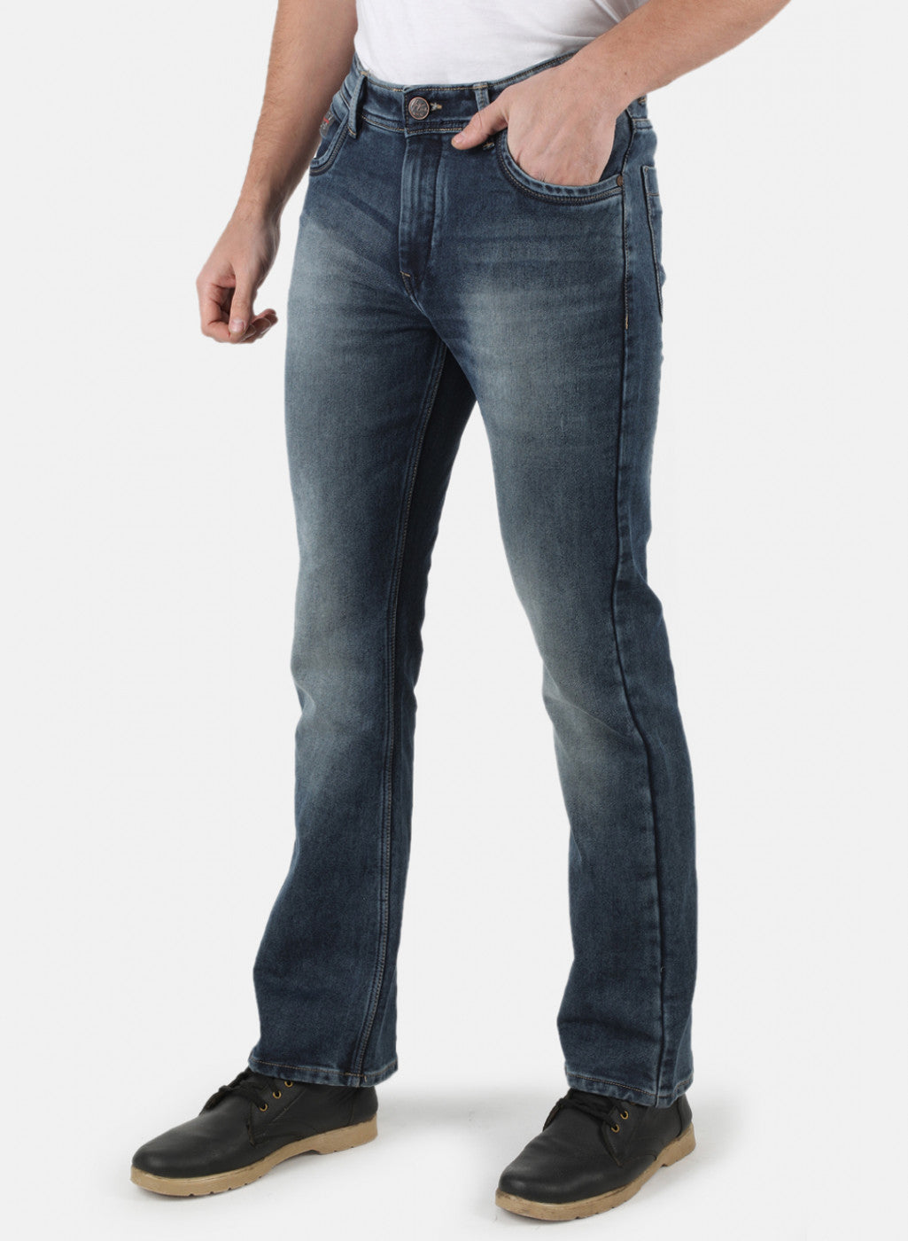 Men Blue Tailor Fit Denim