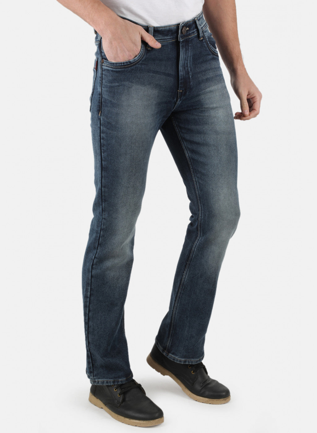 Men Blue Tailor Fit Denim