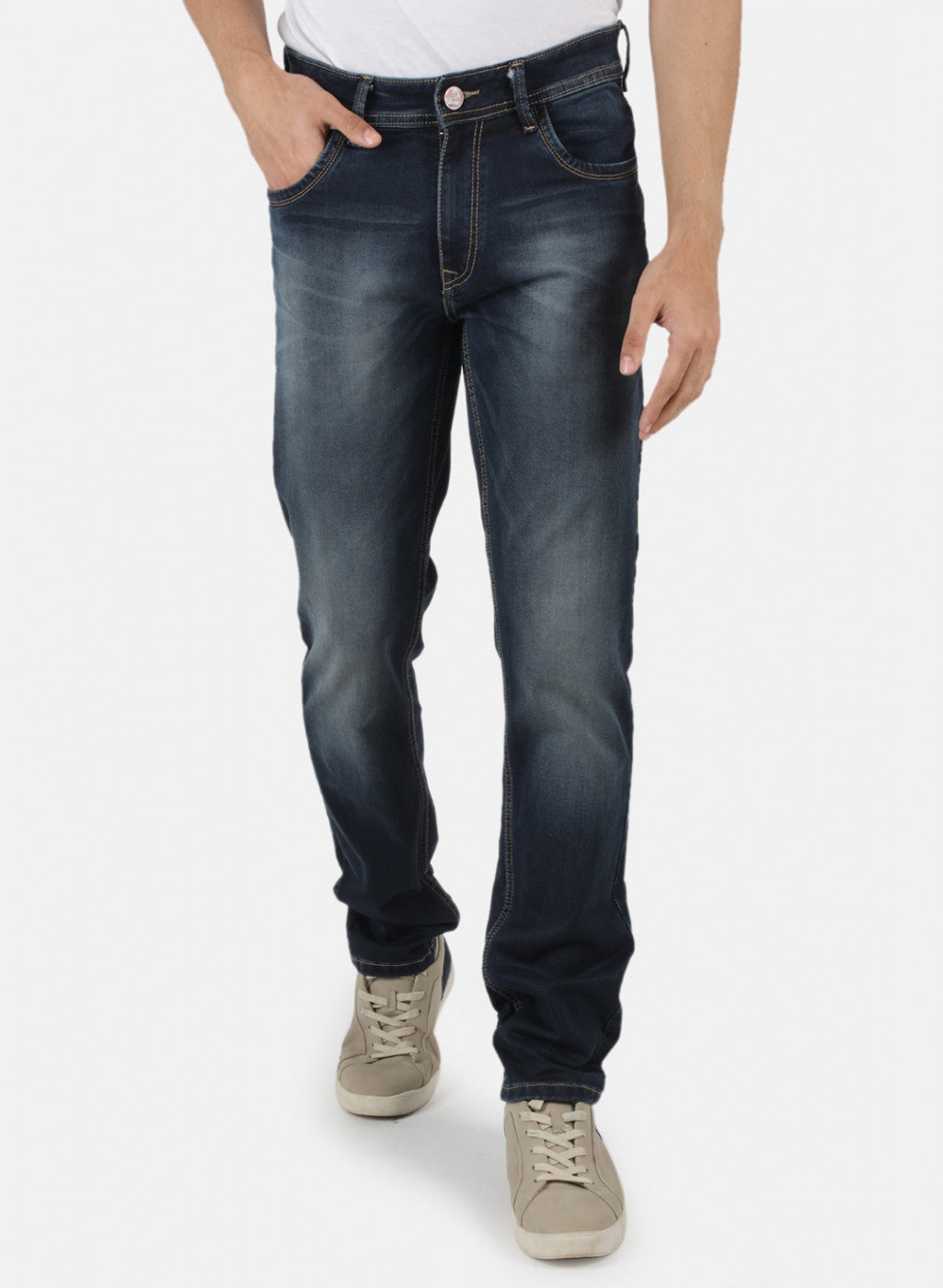 Men Blue Narrow Fit Denim