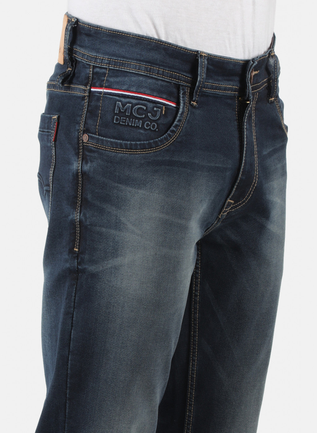 Men Blue Narrow Fit Denim