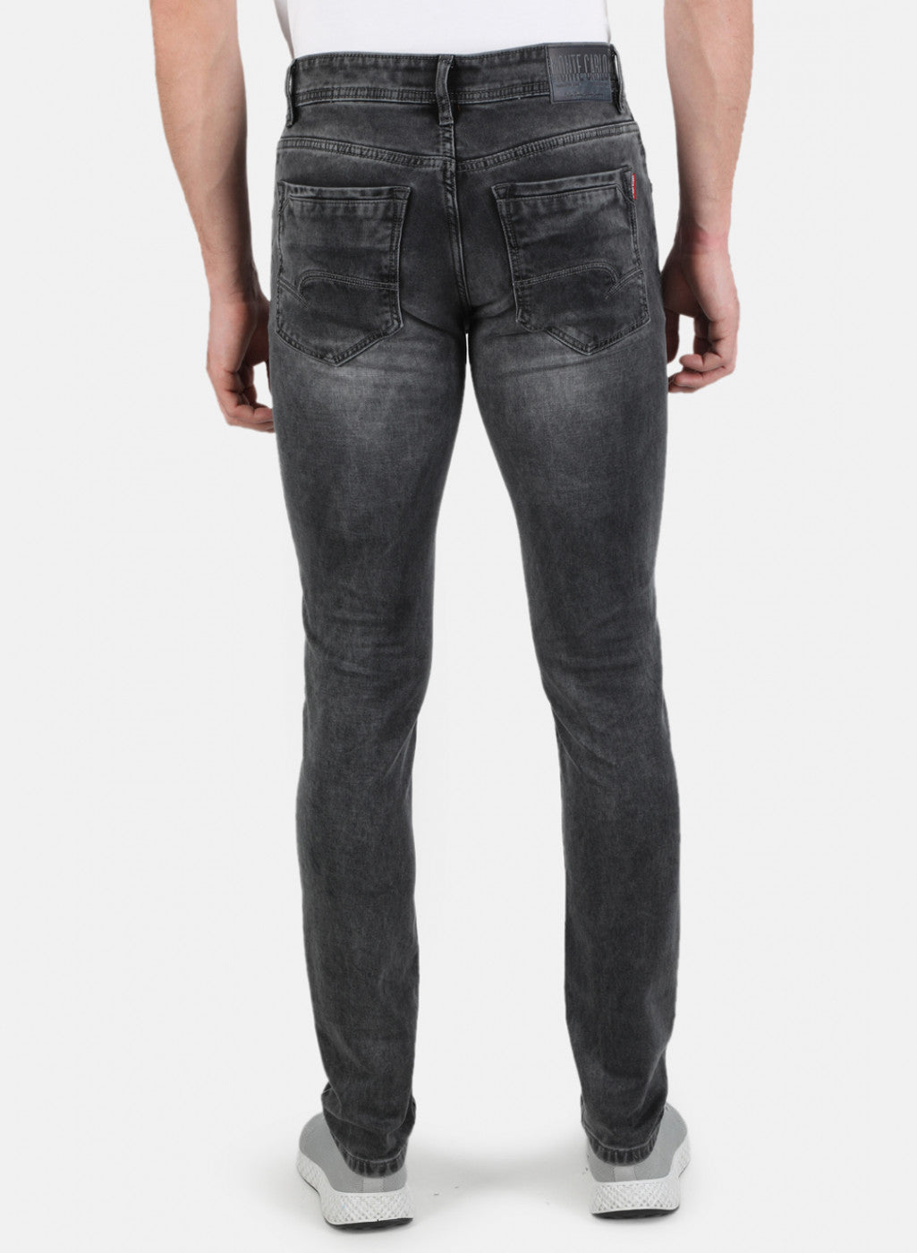 Men Black Skinny Fit Denim