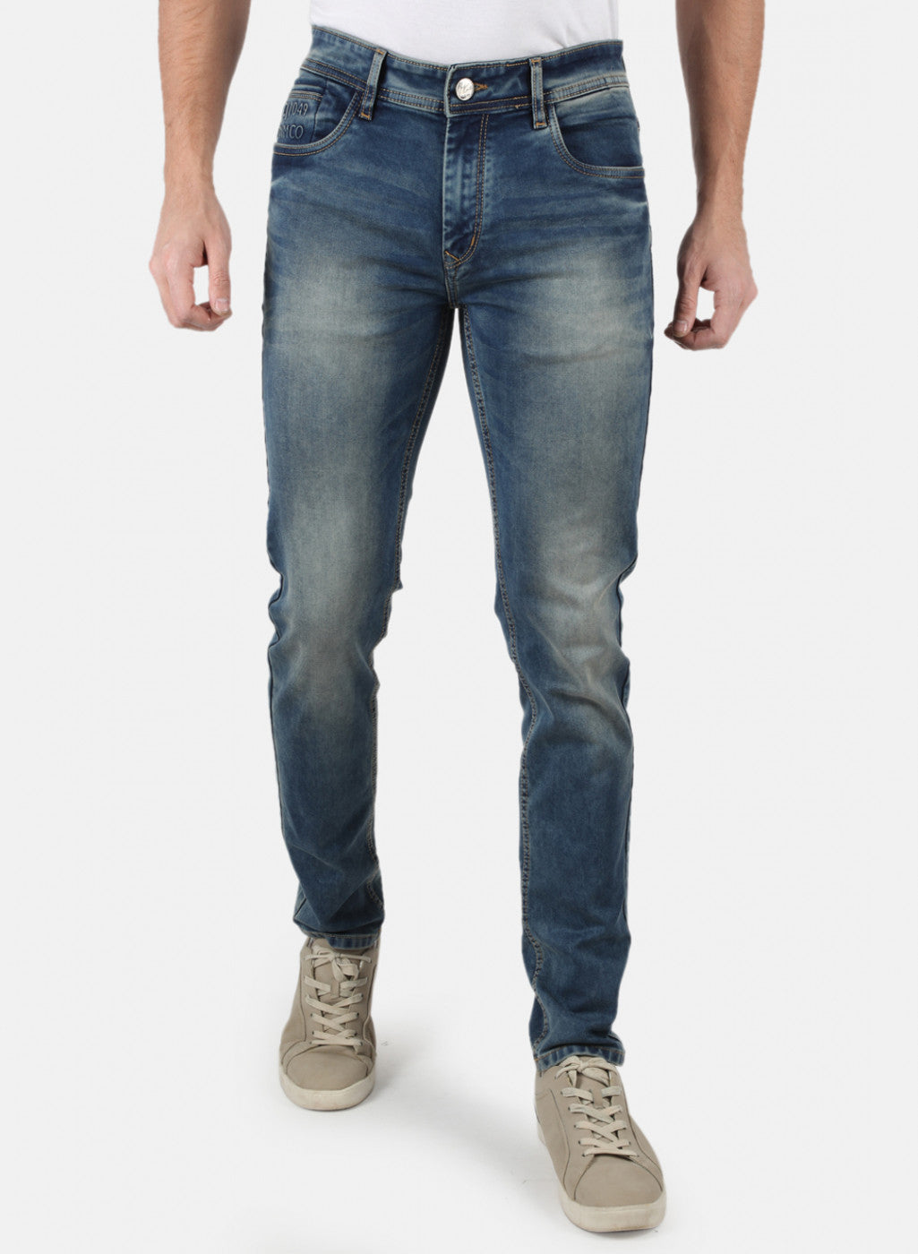 Men Blue Skinny Fit Denim