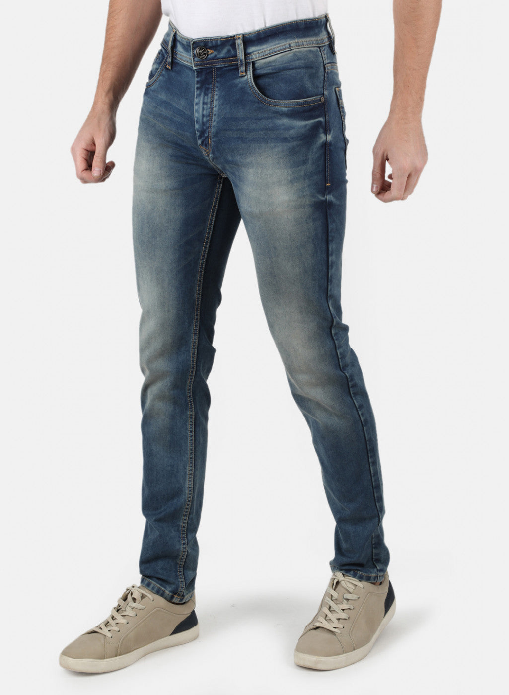 Men Blue Skinny Fit Denim