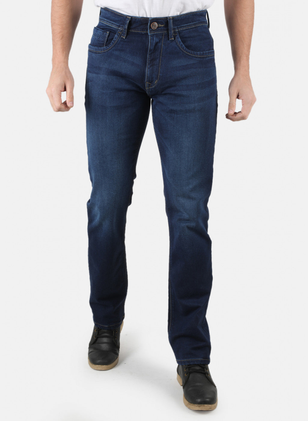 Men Blue Regular Fit Denim